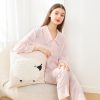 Factory Wholesale Breathable Pajama Pink Pajamas Custom Pajama
