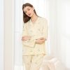 Satin Pajama Cute Soft Ladies Pajamas Spring Pajamas
