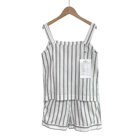 Women's halter shorts pajama set