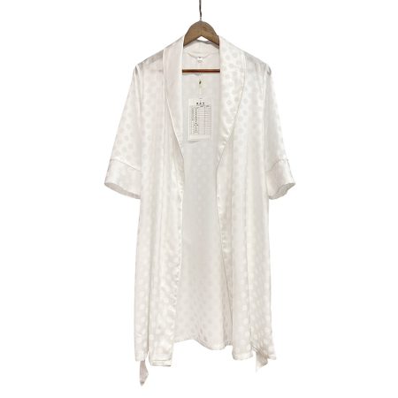 Three-piece sleepwear set Custom bathrobe with pants