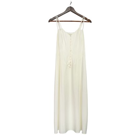 Women's pajamas slip skirt with tencel cotton hemp