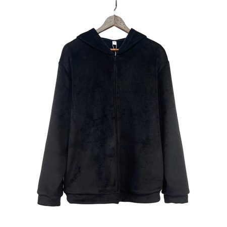 Men's zip-up hooded sleepwear pajamas