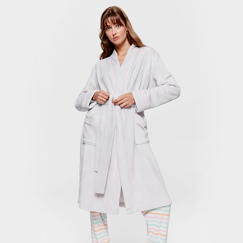 Ladies' Towel-Wrapped Bathrobe