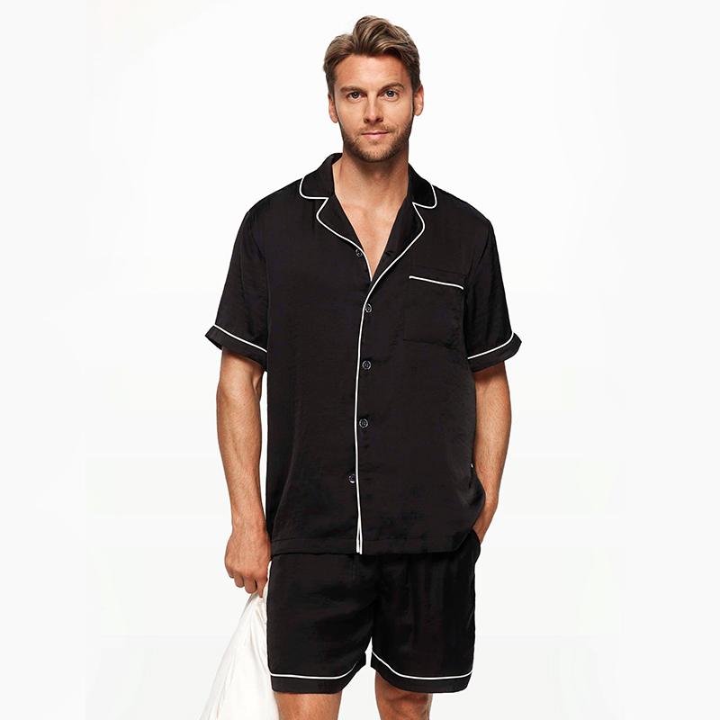 Men's short-sleeved pajama set