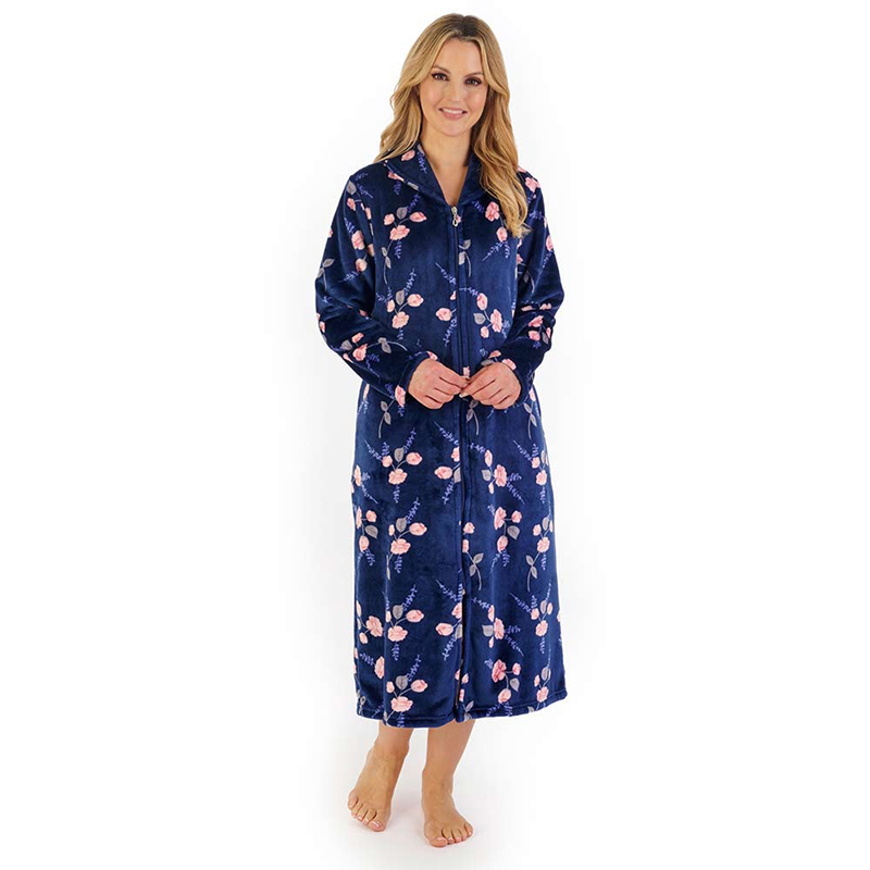 women coral fleece robes for autumn and winter