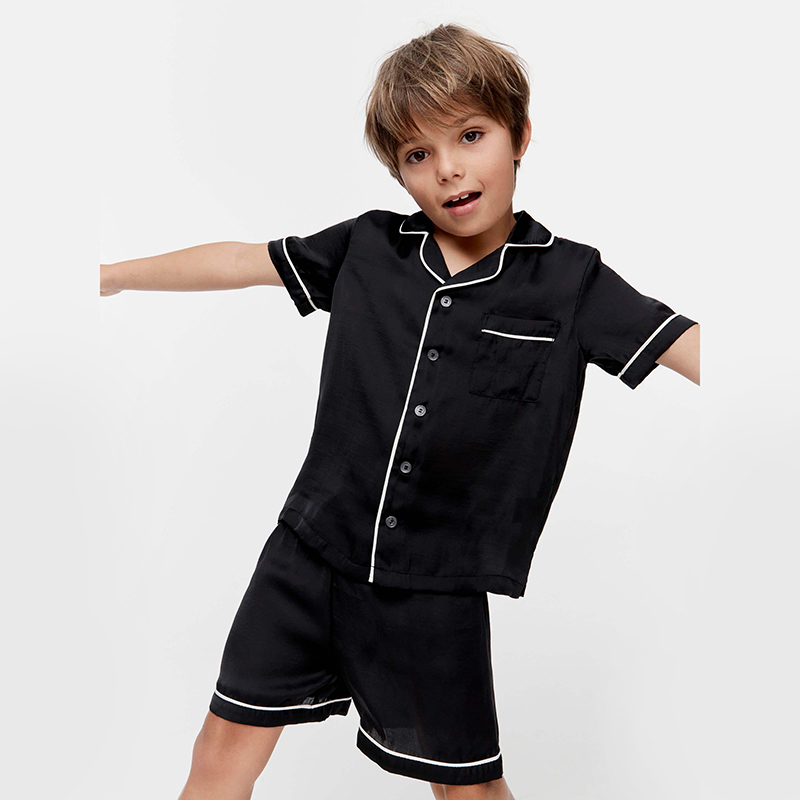 Boys summer short-sleeved pajama set