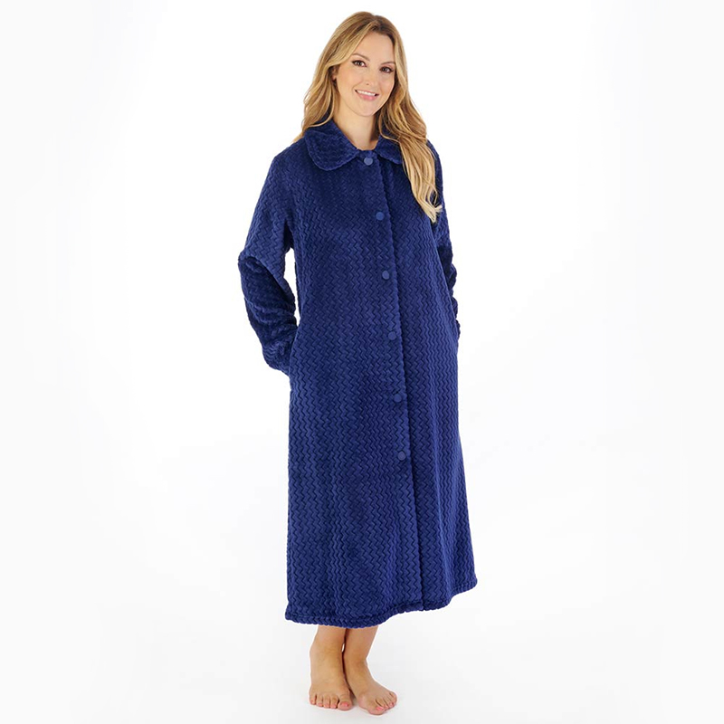 women Flannel robes for Winter and Autumn