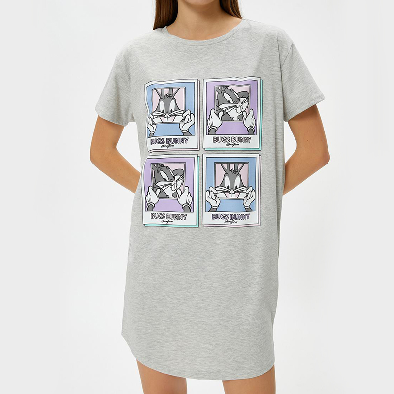 women cotton sleepwear girls night dress