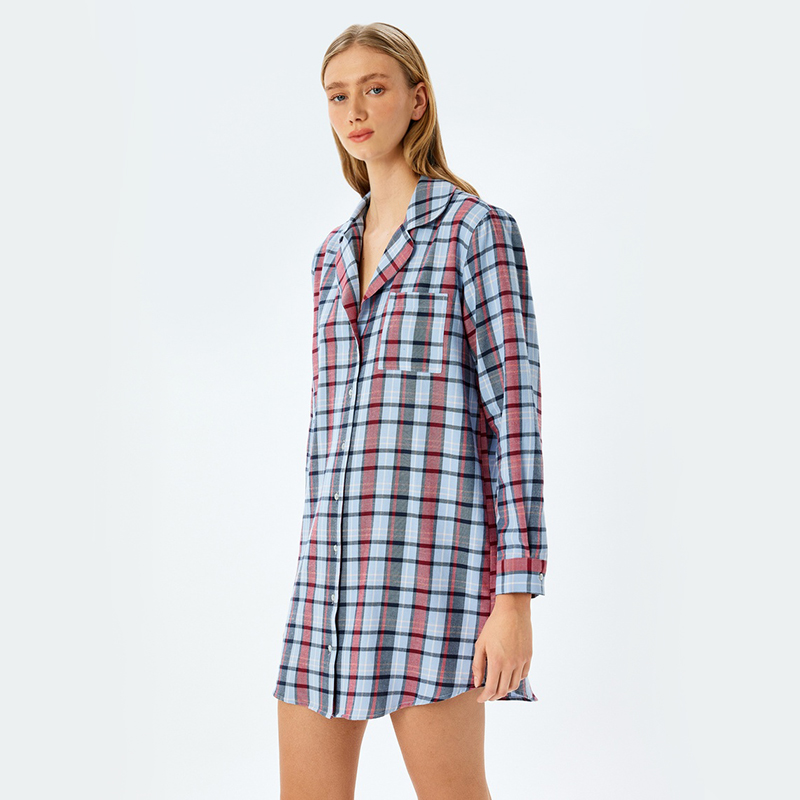 women Woven cotton Sleepshirts