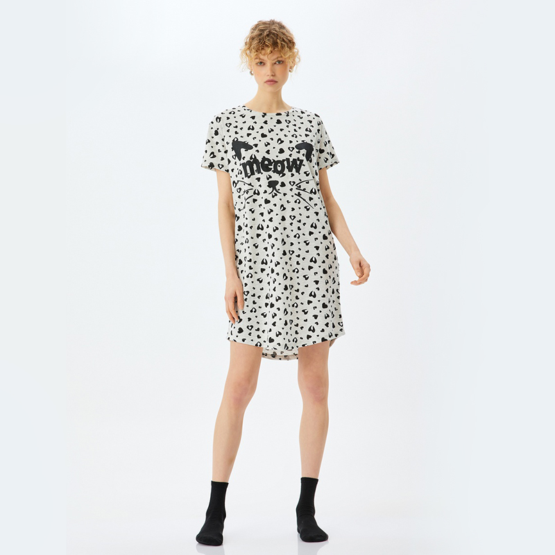 women rayon sleepwear nightdress