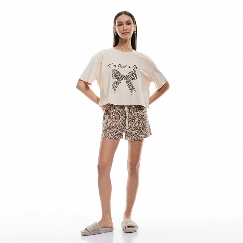 women cotton pajamas set