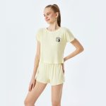 short sleeve modal fabric shorts pajama set