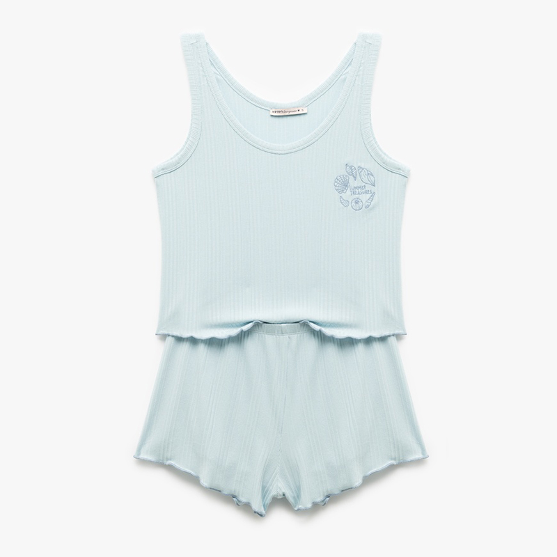 women short pajamas set