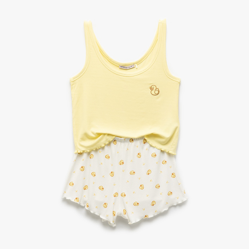 Summer short pajamas set