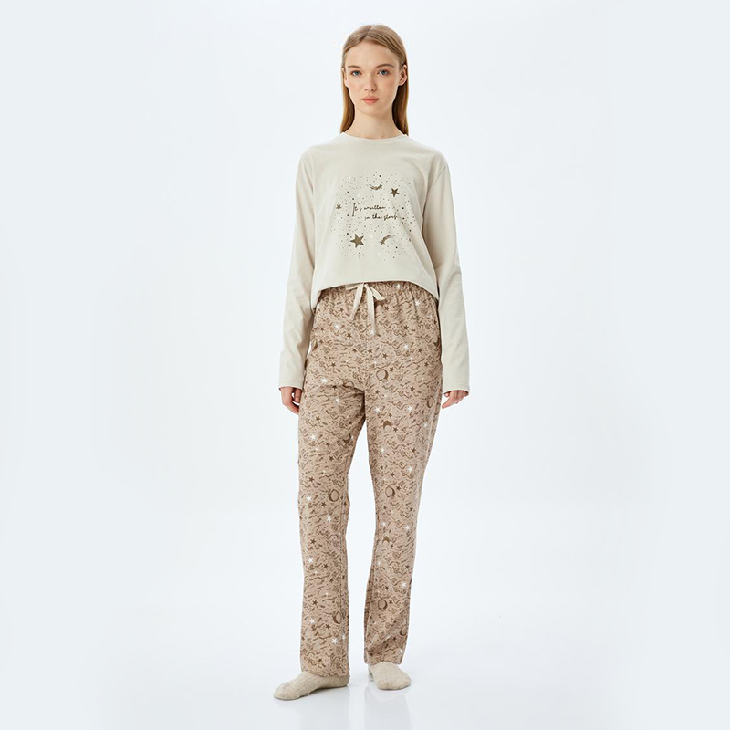 Cotton printed pajama set