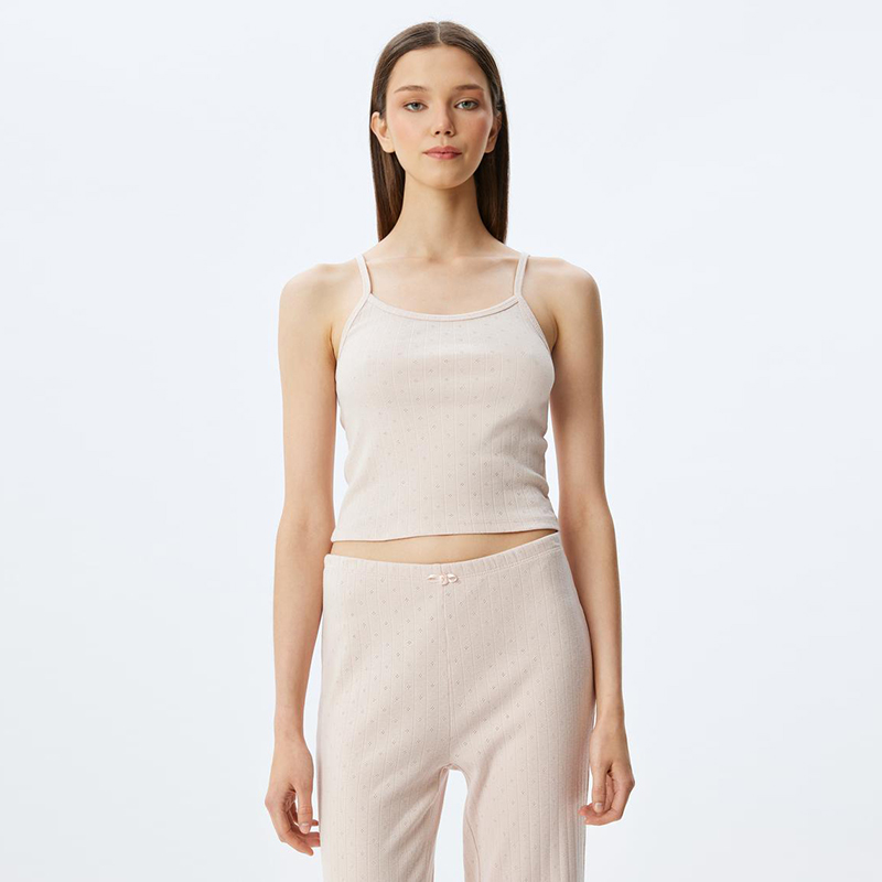 Cotton thin strappy pyjama top